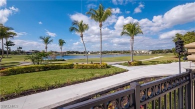 Awesome view across a large lake to the golf course from this on Legends Golf and Country Club in Florida - for sale on GolfHomes.com, golf home, golf lot