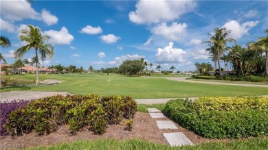 Awesome view across a large lake to the golf course from this on Legends Golf and Country Club in Florida - for sale on GolfHomes.com, golf home, golf lot