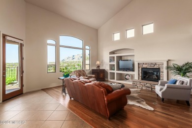 Welcome to this stunning two-story residence in one of the most on La Paloma Country Club - Hill in Arizona - for sale on GolfHomes.com, golf home, golf lot