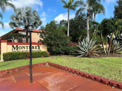 Great location of this 2 bedroom 2 bath 2nd floor corner unit on Monterey Yacht and Country Club in Florida - for sale on GolfHomes.com, golf home, golf lot