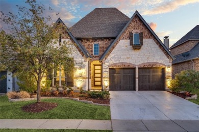 This American Legend built one story ranch home with backyard on The Tribute At the Colony in Texas - for sale on GolfHomes.com, golf home, golf lot