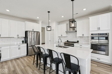 No time to build??? This MOVE IN READY 5/Bed 4.5 Bath with 3 Car on Chatham Hills Golf Course in Indiana - for sale on GolfHomes.com, golf home, golf lot