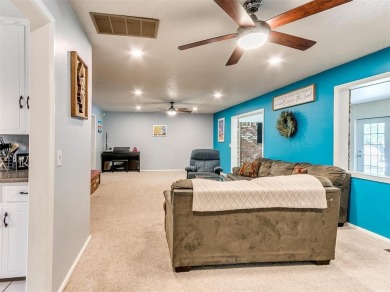1 ACRE MOL in town!! Come enjoy country living with all the on John Conrad Golf Course in Oklahoma - for sale on GolfHomes.com, golf home, golf lot