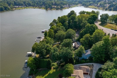 Welcome home to this one of a kind custom Lake Mohawk waterfront on Lake Mohawk Golf Club in Ohio - for sale on GolfHomes.com, golf home, golf lot