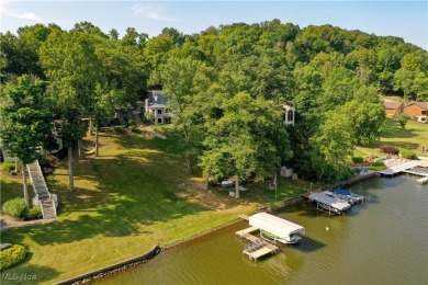 Welcome home to this one of a kind custom Lake Mohawk waterfront on Lake Mohawk Golf Club in Ohio - for sale on GolfHomes.com, golf home, golf lot