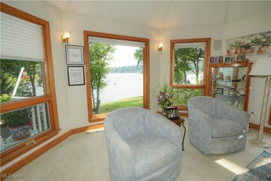 Welcome home to this one of a kind custom Lake Mohawk waterfront on Lake Mohawk Golf Club in Ohio - for sale on GolfHomes.com, golf home, golf lot