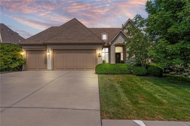 Perfectly situated on a premier golf course lot, this reverse 1 on Staley Farms Golf Club in Missouri - for sale on GolfHomes.com, golf home, golf lot