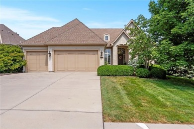 Perfectly situated on a premier golf course lot, this reverse 1 on Staley Farms Golf Club in Missouri - for sale on GolfHomes.com, golf home, golf lot
