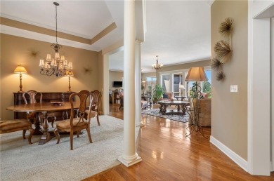 Perfectly situated on a premier golf course lot, this reverse 1 on Staley Farms Golf Club in Missouri - for sale on GolfHomes.com, golf home, golf lot