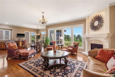 Perfectly situated on a premier golf course lot, this reverse 1 on Staley Farms Golf Club in Missouri - for sale on GolfHomes.com, golf home, golf lot
