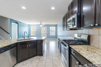 This beautiful two-story home in Mission Del Lago offers 5 on Mission Del Lago Municipal Golf Course in Texas - for sale on GolfHomes.com, golf home, golf lot