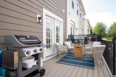 Live where you play in this stylish, low-maintenance townhome in on Old Trail Golf Club in Virginia - for sale on GolfHomes.com, golf home, golf lot