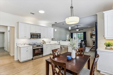 This beautifully updated 3-bedroom, 2-bath home with a flex on Tiger Point Golf and Country Club in Florida - for sale on GolfHomes.com, golf home, golf lot