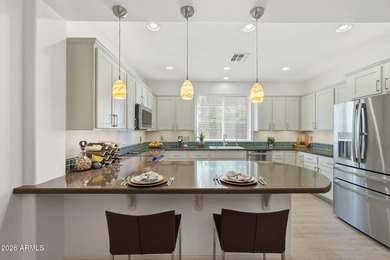 Welcome to this well-appointed 3-bedroom, 2-bathroom Cannes on Encanterra Country Club in Arizona - for sale on GolfHomes.com, golf home, golf lot