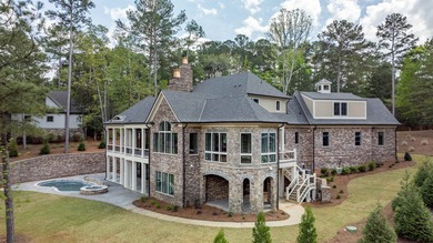 An extraordinary custom golf estate by Walden Signature Homes on Reynolds Lake Oconee - The Oconee in Georgia - for sale on GolfHomes.com, golf home, golf lot