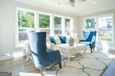 This stunning, *practically new*, and move-in ready home, sits on Reunion Golf Club in Georgia - for sale on GolfHomes.com, golf home, golf lot