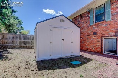 Tucked away with no rear neighbors, this home sits in the serene on Colorado Springs Country Club in Colorado - for sale on GolfHomes.com, golf home, golf lot