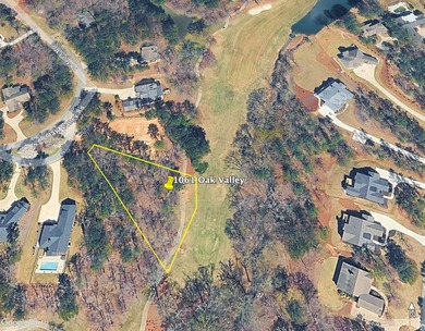 Panoramic view above #3 tee of Harbor Club's top rated Morrish on Harbor Club Golf and Country Club in Georgia - for sale on GolfHomes.com, golf home, golf lot