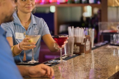 Panoramic view above #3 tee of Harbor Club's top rated Morrish on Harbor Club Golf and Country Club in Georgia - for sale on GolfHomes.com, golf home, golf lot