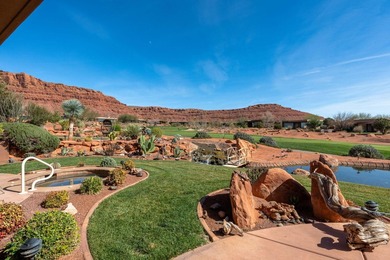 Set along the 5th fairway of Entrada at Snow Canyon, this on Entrada at Snow Canyon in Utah - for sale on GolfHomes.com, golf home, golf lot