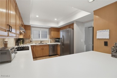 This very attractive two-bedroom top floor corner unit with on The Landings Yacht, Golf and Tennis Club in Florida - for sale on GolfHomes.com, golf home, golf lot