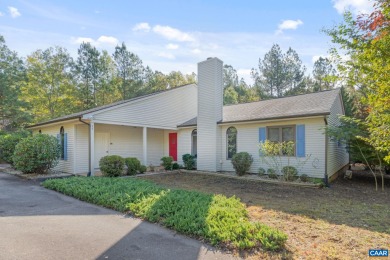 Step inside this one-level 3 bedroom, 2.5 bath Mid-Century on Lake Monticello Golf Course in Virginia - for sale on GolfHomes.com, golf home, golf lot