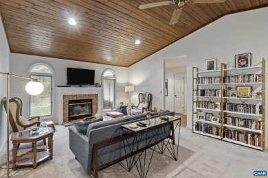Step inside this one-level 3 bedroom, 2.5 bath Mid-Century on Lake Monticello Golf Course in Virginia - for sale on GolfHomes.com, golf home, golf lot
