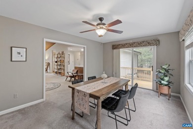 Step inside this one-level 3 bedroom, 2.5 bath Mid-Century on Lake Monticello Golf Course in Virginia - for sale on GolfHomes.com, golf home, golf lot