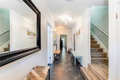 Short walk to the beach! In-town, golf-cart accessible 3-story on Palmilla Beach Golf Club in Texas - for sale on GolfHomes.com, golf home, golf lot