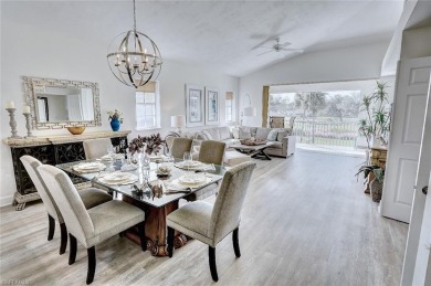 Beautiful long views of golf and tee box from your screened on Wyndemere Country Club in Florida - for sale on GolfHomes.com, golf home, golf lot