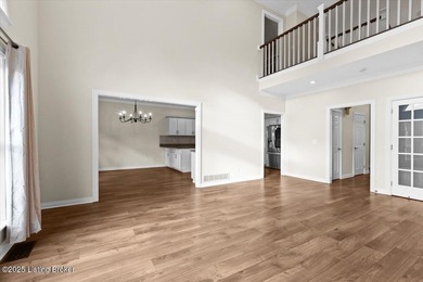 Imagine waking up, coffee in hand on your covered back deck on Eagle Creek Golf Course in Kentucky - for sale on GolfHomes.com, golf home, golf lot