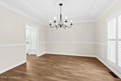 Imagine waking up, coffee in hand on your covered back deck on Eagle Creek Golf Course in Kentucky - for sale on GolfHomes.com, golf home, golf lot