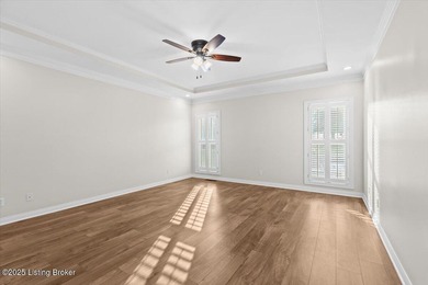 Imagine waking up, coffee in hand on your covered back deck on Eagle Creek Golf Course in Kentucky - for sale on GolfHomes.com, golf home, golf lot