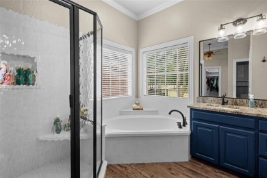 Exquisite, effortless design plus total home remodel in 2023 on Oak Hurst Golf Course in Texas - for sale on GolfHomes.com, golf home, golf lot