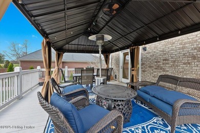 Imagine waking up, coffee in hand on your covered back deck on Eagle Creek Golf Course in Kentucky - for sale on GolfHomes.com, golf home, golf lot