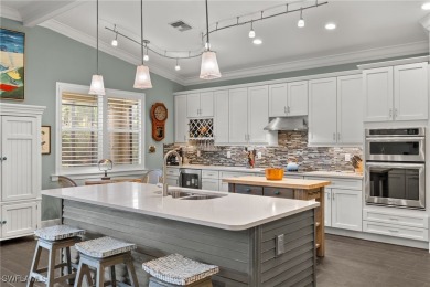 Step into the spacious Foyer of this 3BR + Den 3 BA Cameron on The Plantation Golf and Country Club in Florida - for sale on GolfHomes.com, golf home, golf lot