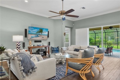 Step into the spacious Foyer of this 3BR + Den 3 BA Cameron on The Plantation Golf and Country Club in Florida - for sale on GolfHomes.com, golf home, golf lot