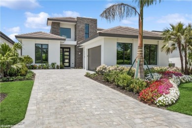 Introducing the exquisite custom Costa Rio, a masterpiece of on Miromar Lakes Golf Club in Florida - for sale on GolfHomes.com, golf home, golf lot