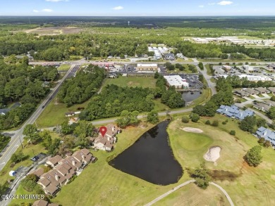 Beautifully updated and spacious END unit featuring a detached on Olde Point Golf and Country Club in North Carolina - for sale on GolfHomes.com, golf home, golf lot