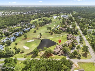 Beautifully updated and spacious END unit featuring a detached on Olde Point Golf and Country Club in North Carolina - for sale on GolfHomes.com, golf home, golf lot