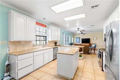 Welcome to this charming home on the 6th Fairway, in the sought on Rockport Country Club in Texas - for sale on GolfHomes.com, golf home, golf lot