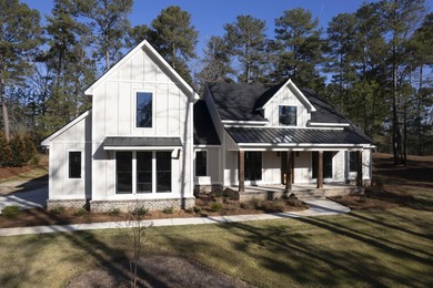 Charming farmhouse-style home nearing completion in Harbor Club on Harbor Club Golf and Country Club in Georgia - for sale on GolfHomes.com, golf home, golf lot