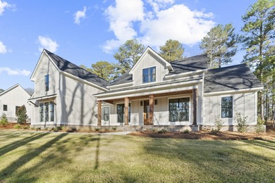 Charming farmhouse-style home nearing completion in Harbor Club on Harbor Club Golf and Country Club in Georgia - for sale on GolfHomes.com, golf home, golf lot