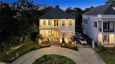 The epitome of sophistication, this stunning Lake Vista home on The North Course At City Park in Louisiana - for sale on GolfHomes.com, golf home, golf lot