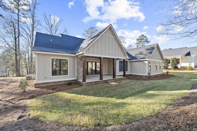 Charming farmhouse-style home nearing completion in Harbor Club on Harbor Club Golf and Country Club in Georgia - for sale on GolfHomes.com, golf home, golf lot
