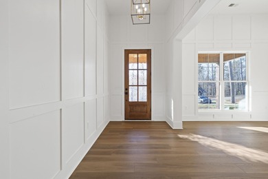 Charming farmhouse-style home nearing completion in Harbor Club on Harbor Club Golf and Country Club in Georgia - for sale on GolfHomes.com, golf home, golf lot