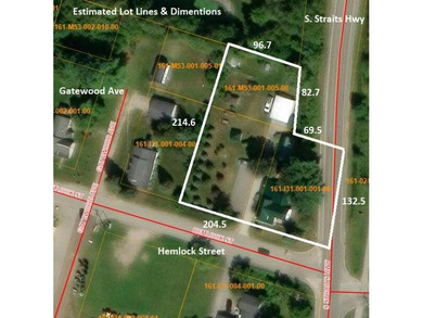 Welcome to this beautiful Colonial-style home located in the on Indian River Golf Club in Michigan - for sale on GolfHomes.com, golf home, golf lot