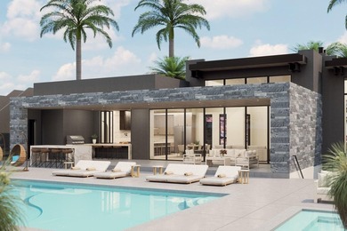 Striking contemporary new construction set on .66 acres with on Entrada at Snow Canyon in Utah - for sale on GolfHomes.com, golf home, golf lot