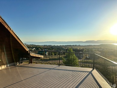Come see the stunning views of the bight blue waters of Bear on Bear Lake Golf Course in Utah - for sale on GolfHomes.com, golf home, golf lot
