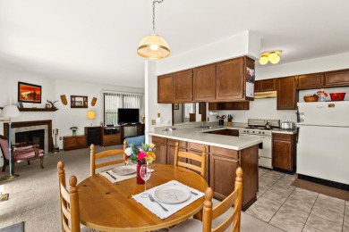 GREAT VALUE IN THIS ONE BEDROOM, 1-st FLOOR, END-UNIT CONDO IN on Fox Run Golf Links in Illinois - for sale on GolfHomes.com, golf home, golf lot